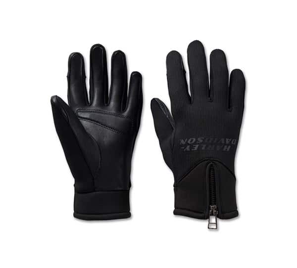 HARLEY-DAVIDSON WOMENS DYNA KNIT MESH GLOVES