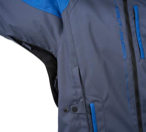 HARLEY-DAVIDSON MENS JUNCTION TRIPLE VENT SYSTEM 2.0 RIDING JACKET