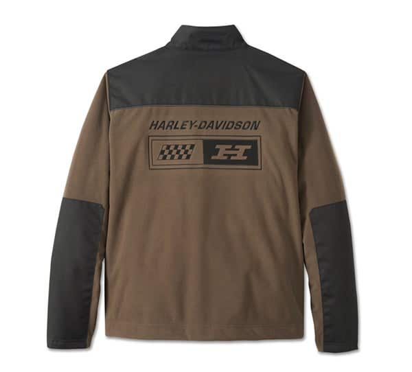 HARLEY-DAVIDSON MENS FLEX LAYERING SYSTEM FLEECE ZIP MID LAYER