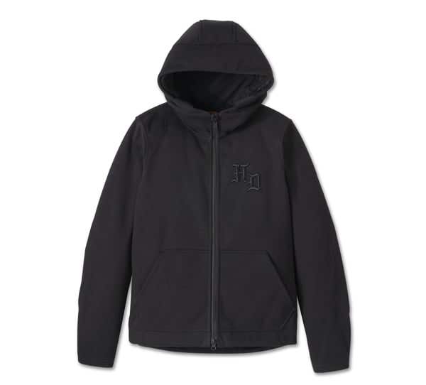 HARLEY-DAVIDSON WOMENS H-D DEFLECTOR 2.0 HOODED RIDING FLEECE