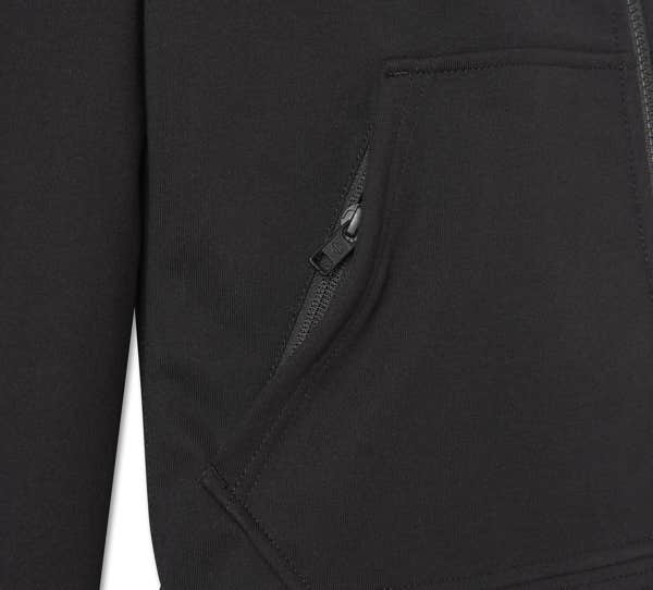 HARLEY-DAVIDSON WOMENS H-D DEFLECTOR 2.0 HOODED RIDING FLEECE
