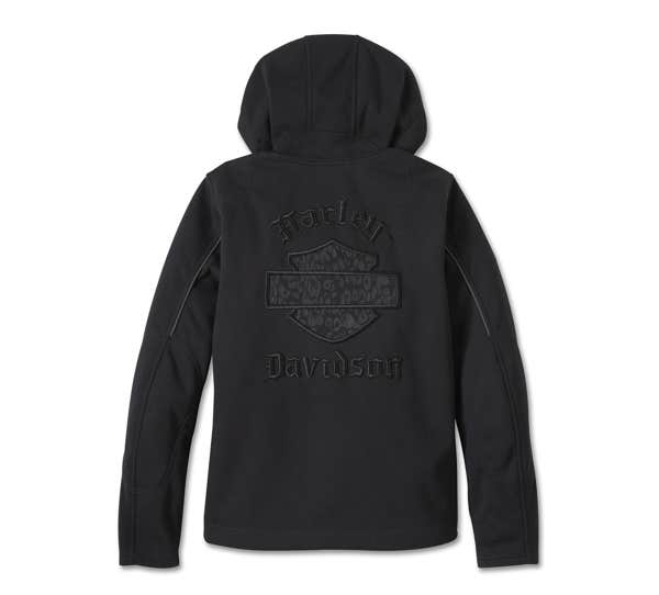 HARLEY-DAVIDSON WOMENS H-D DEFLECTOR 2.0 HOODED RIDING FLEECE