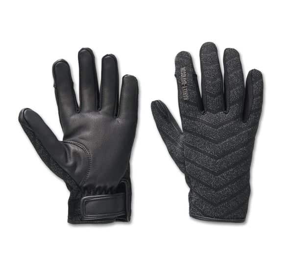 HARLEY-DAVIDSON WOMENS H-D DYNA KNIT RIDING GLOVES