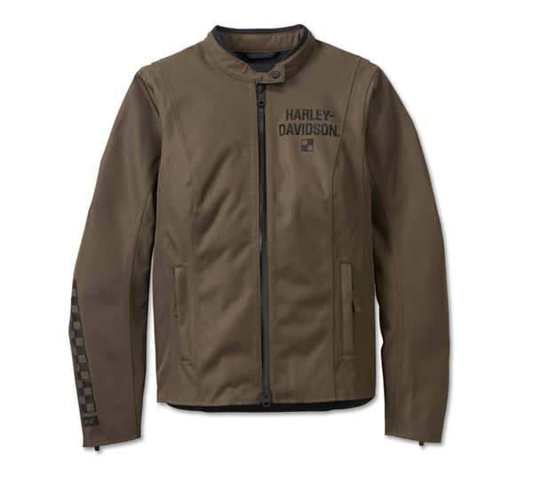 HARLEY-DAVIDSON WOMENS COURIER WATERPROOF TEXTILE JACKET