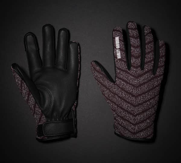 HARLEY-DAVIDSON WOMENS H-D DYNA KNIT RIDING GLOVES