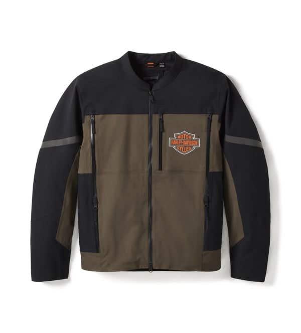 HARLEY-DAVIDSON MENS WATERPROOF TEXTILE RIDING JACKET