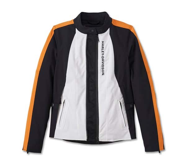 HARLEY-DAVIDSON WOMENS FULTON TRIPLE VENT SYSTEM 2.0 RIDING JACKET
