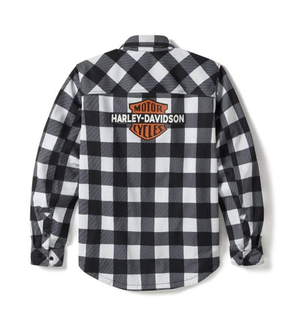 HARLEY-DAVIDSON MENS MESH OPERATIVE RIDING SHIRT JACKET