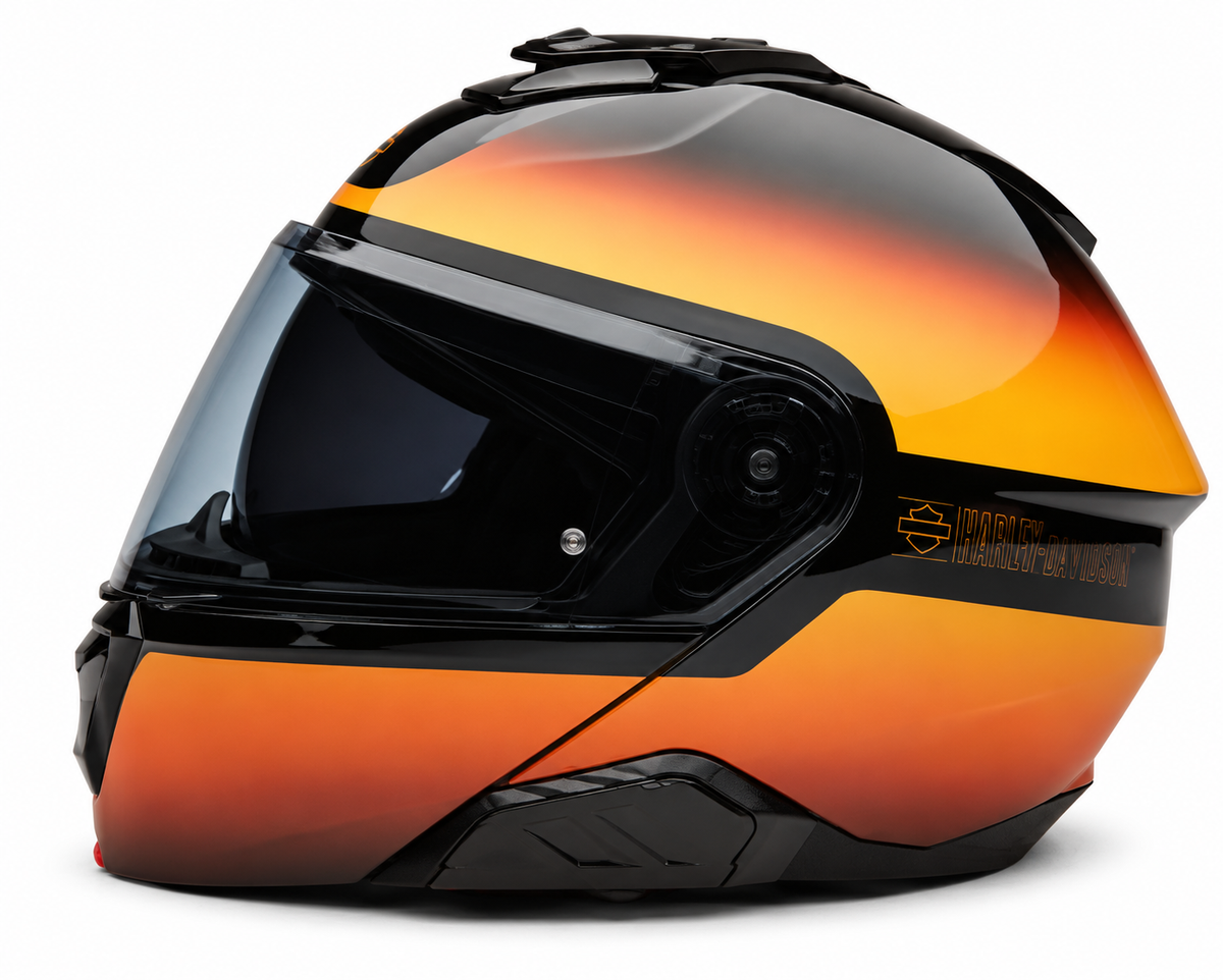 Harley-Davidson H-D American Classic Capstone Sun Shield III H35 Modular Helmet