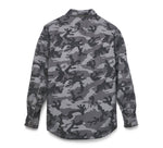 HARLEY-DAVIDSON MENS OPERATIVE SNAP RIDING SHIRT