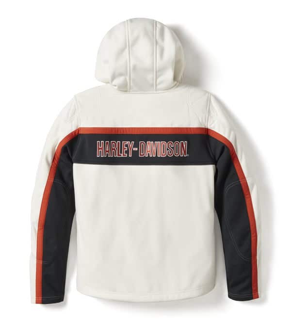 HARLEY-DAVIDSON WOMENS TRENTON DEFLECTOR 2.0 HOODED RIDING FLEECE