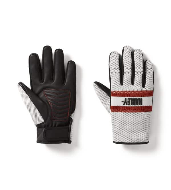 HARLEY-DAVIDSON WOMENS TRENTON DYNA KNIT RIDING GLOVES