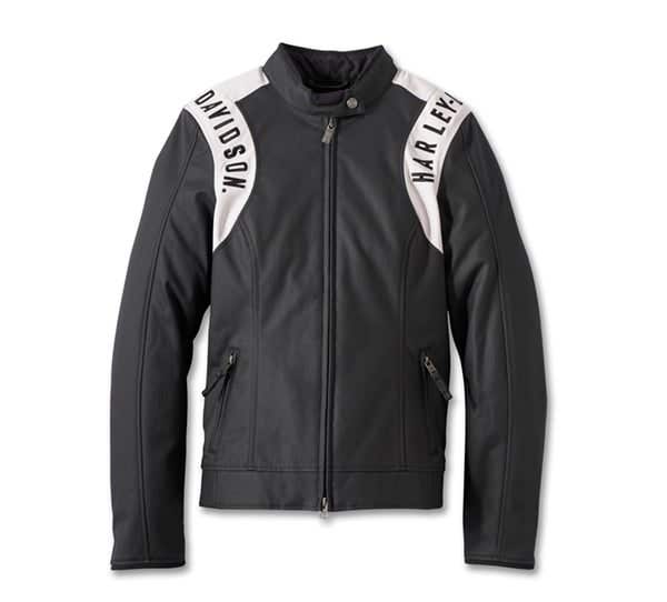 HARLEY-DAVIDSON WOMENS 120TH ANNIVERSARY IMPRINT RIDING JACKET