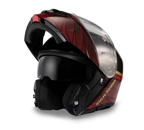HARLEY-DAVIDSON 120TH ANNIVERSARY CAPSTONE SUN SHIELD II H31 MODULAR HELMET