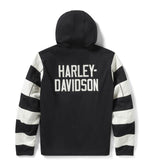 HARLEY-DAVIDSON MENS H-D DEFLECTOR 2.0 HOODED RIDING FLEECE