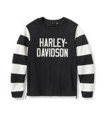 HARLEY-DAVIDSON MENS H-D DEFLECTOR CREW RIDING FLEECE