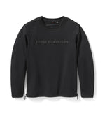 HARLEY-DAVIDSON MENS H-D DEFLECTOR CREW RIDING FLEECE