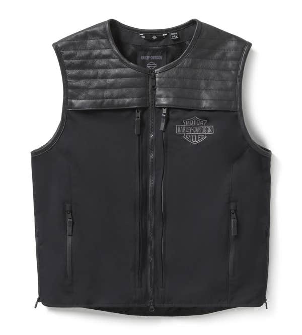 HARLEY-DAVIDSON MENS H-D LONG HAUL UTILITY VEST