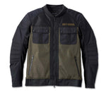 HARLEY-DAVIDSON MENS ZEPHYR MESH JACKET WITH ZIP-OUT LINER