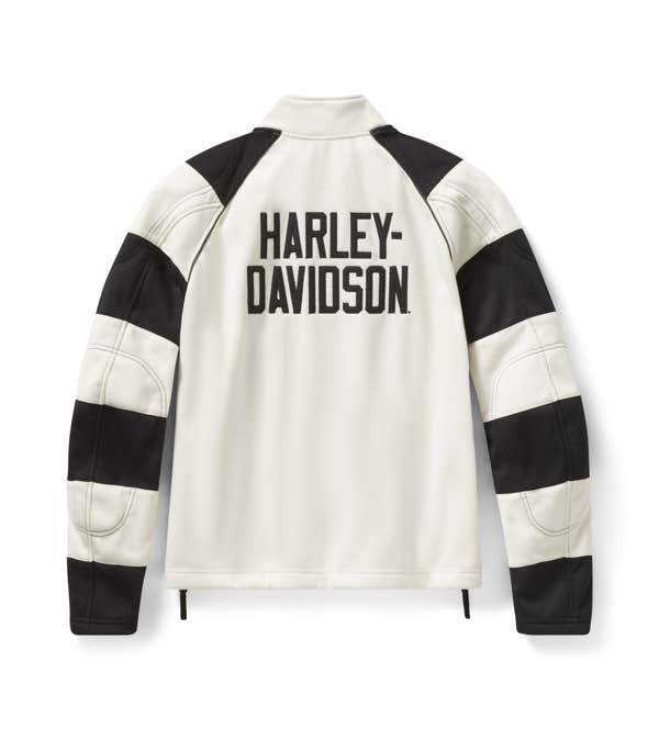 HARLEY-DAVIDSON WOMENS H-D DEFLECTOR HALF ZIP RIDING FLEECE