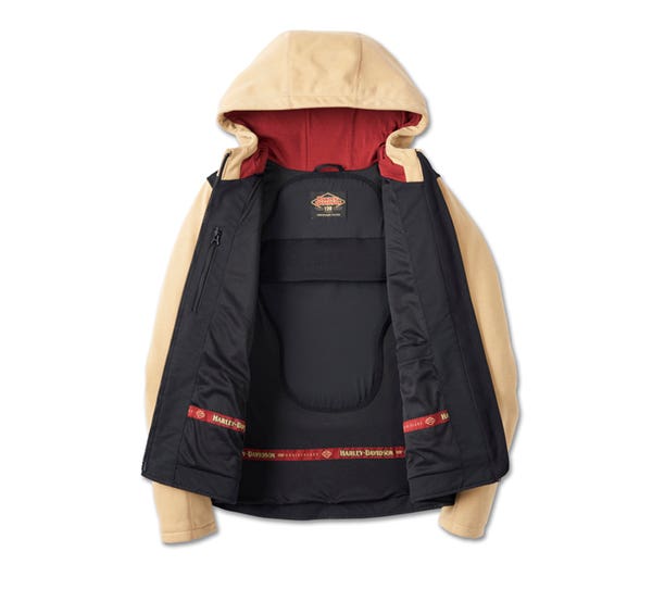 HARLEY-DAVIDSON WOMENS 120TH ANNIVERSARY DEFLECTOR RIDING FLEECE