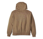 HARLEY-DAVIDSON MENS BAR & SHIELD WORKWEAR HOODED JACKET