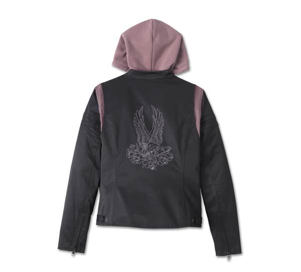 HARLEY-DAVIDSON WOMENS MISS ENTHUSIAST 3-IN-1 JACKET