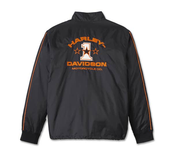 HARLEY-DAVIDSON WOMENS THREE STARS COACHES JACKET