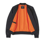 HARLEY-DAVIDSON WOMENS OLD ENGLISH ROSE QUILTED BOMBER