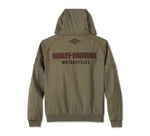 HARLEY-DAVIDSON MENS IDYLL WINDPROOF SOFT SHELL JACKET