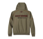 HARLEY-DAVIDSON MENS IDYLL WINDPROOF SOFT SHELL JACKET