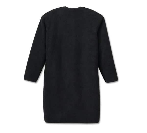 HARLEY-DAVIDSON WOMENS REVERSIBLE QUILTED SHERPA COAT