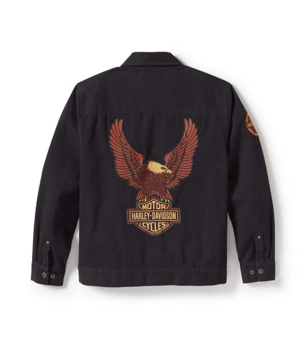 HARLEY-DAVIDSON MENS IRON BOND II TWILL JACKET