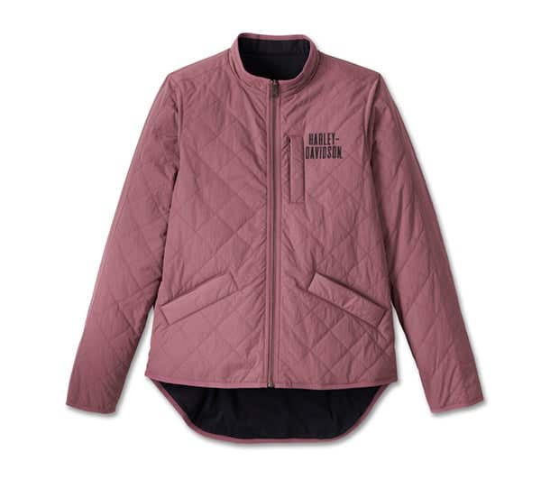 HARLEY-DAVIDSON WOMENS WILD SIDE REVERSIBLE JACKET