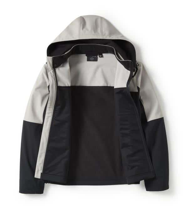 HARLEY-DAVIDSON MENS WILLIE G SKULL WATER REPELLENT SOFTSHELL JACKET