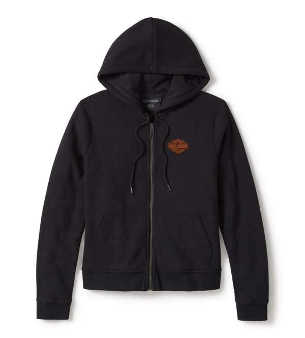 HARLEY-DAVIDSON WOMENS MISS ENTHUSIAST 3-IN-1 TEXTILE JACKET