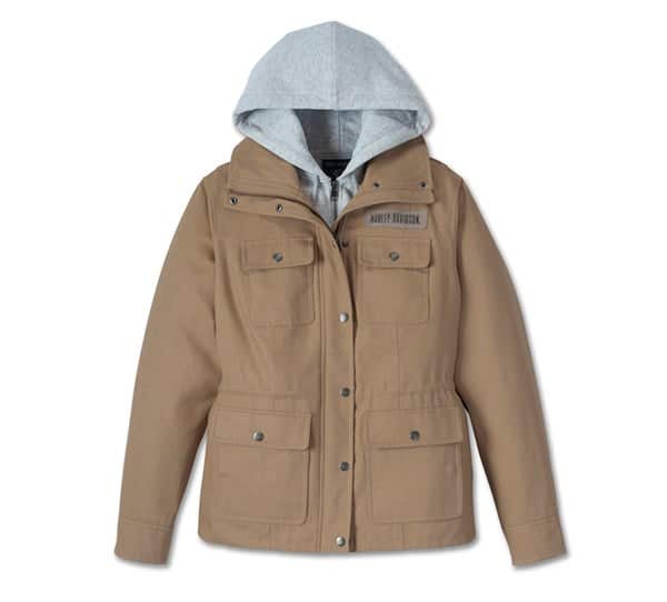 HARLEY-DAVIDSON WOMENS CALIFORNIA 3-IN-1 JACKET