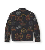 HARLEY-DAVIDSON MENS 80S TANK TWILL JACKET