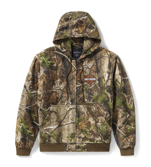 HARLEY-DAVIDSON MENS H-D REALTREE APG TWILL JACKET