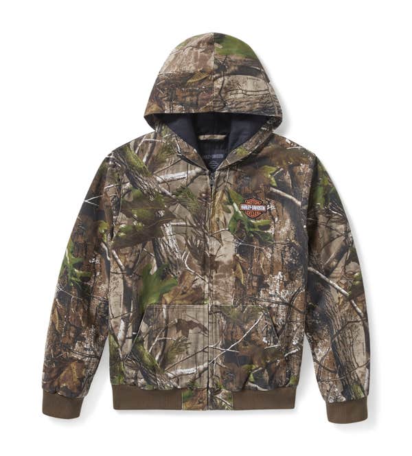 HARLEY-DAVIDSON WOMENS H-D REALTREE APG TWILL JACKET