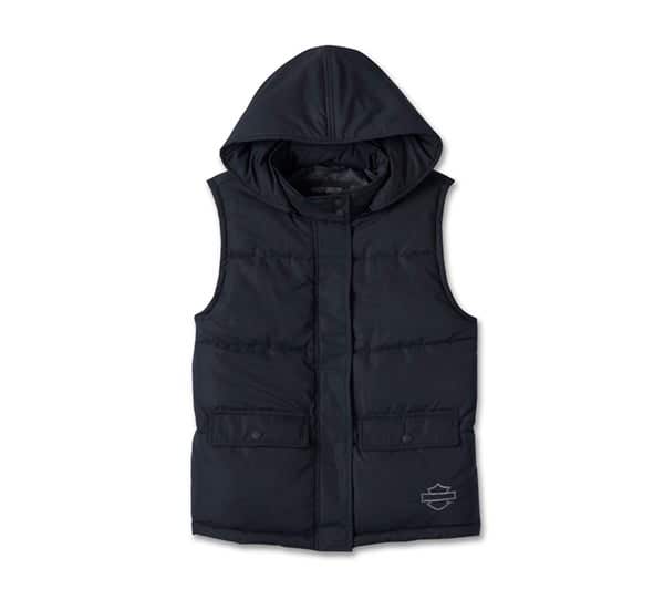 HARLEY-DAVIDSON WOMENS BAR & SHIELD QUILTED VEST