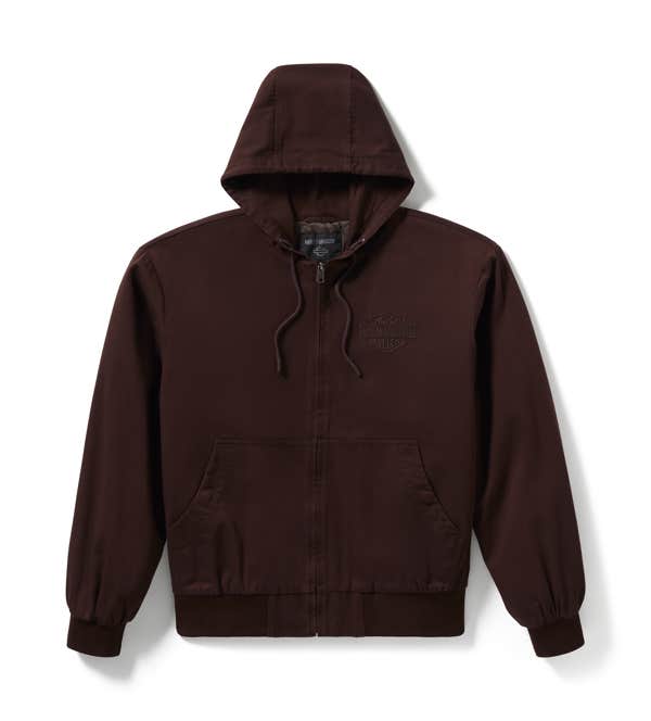 HARLEY-DAVIDSON MENS WORKWEAR HOODED JACKET
