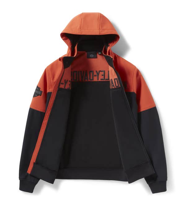 HARLEY-DAVIDSON MENS IDYLL COLOR BLOCKED JACKET
