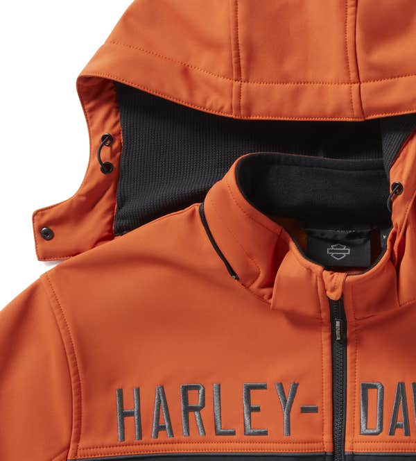 HARLEY-DAVIDSON MENS IDYLL COLOR BLOCKED JACKET