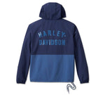 HARLEY-DAVIDSON MENS ESSENTIAL COLORBLOCK ANORAK