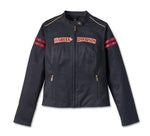 HARLEY-DAVIDSON WOMENS 120TH ANNIVERSARY MISS ENTHUSIAST 3-IN-1 OUTERWEAR JACKET