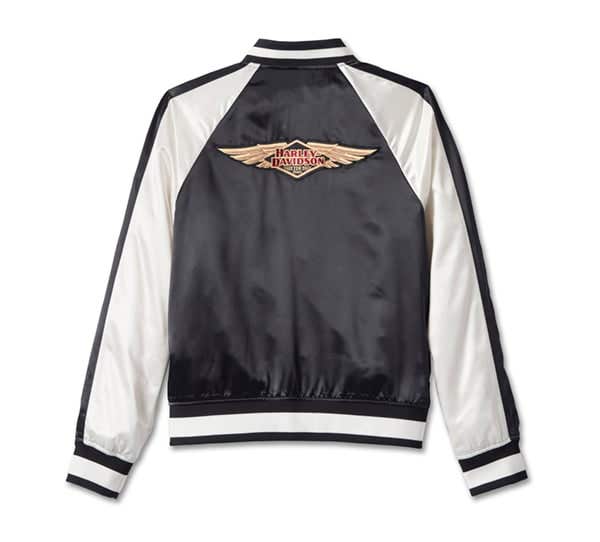 HARLEY-DAVIDSON WOMENS 120TH ANNIVERSARY CLASSIC BOMBER JACKET