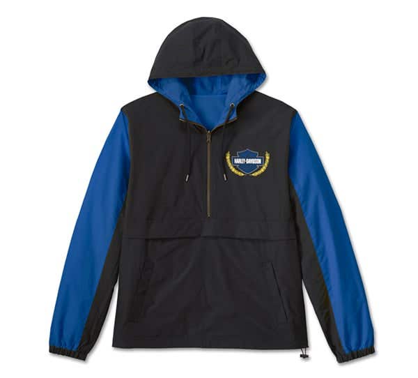 HARLEY-DAVIDSON MENS DUAL SPORT REVERSIBLE ANORAK JACKET