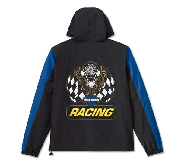 HARLEY-DAVIDSON MENS DUAL SPORT REVERSIBLE ANORAK JACKET