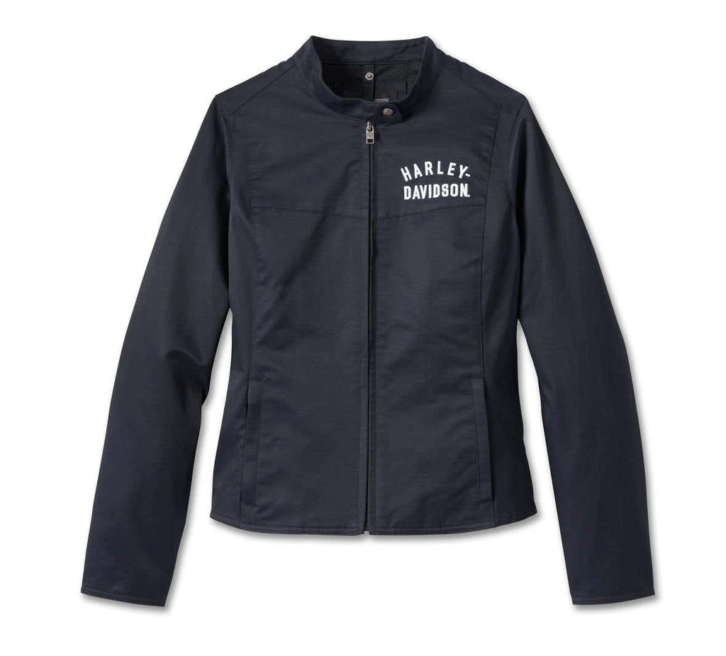 HARLEY-DAVIDSON WOMENS MISS ENTHUSIAST 3-IN-1 OUTERWEAR JACKET